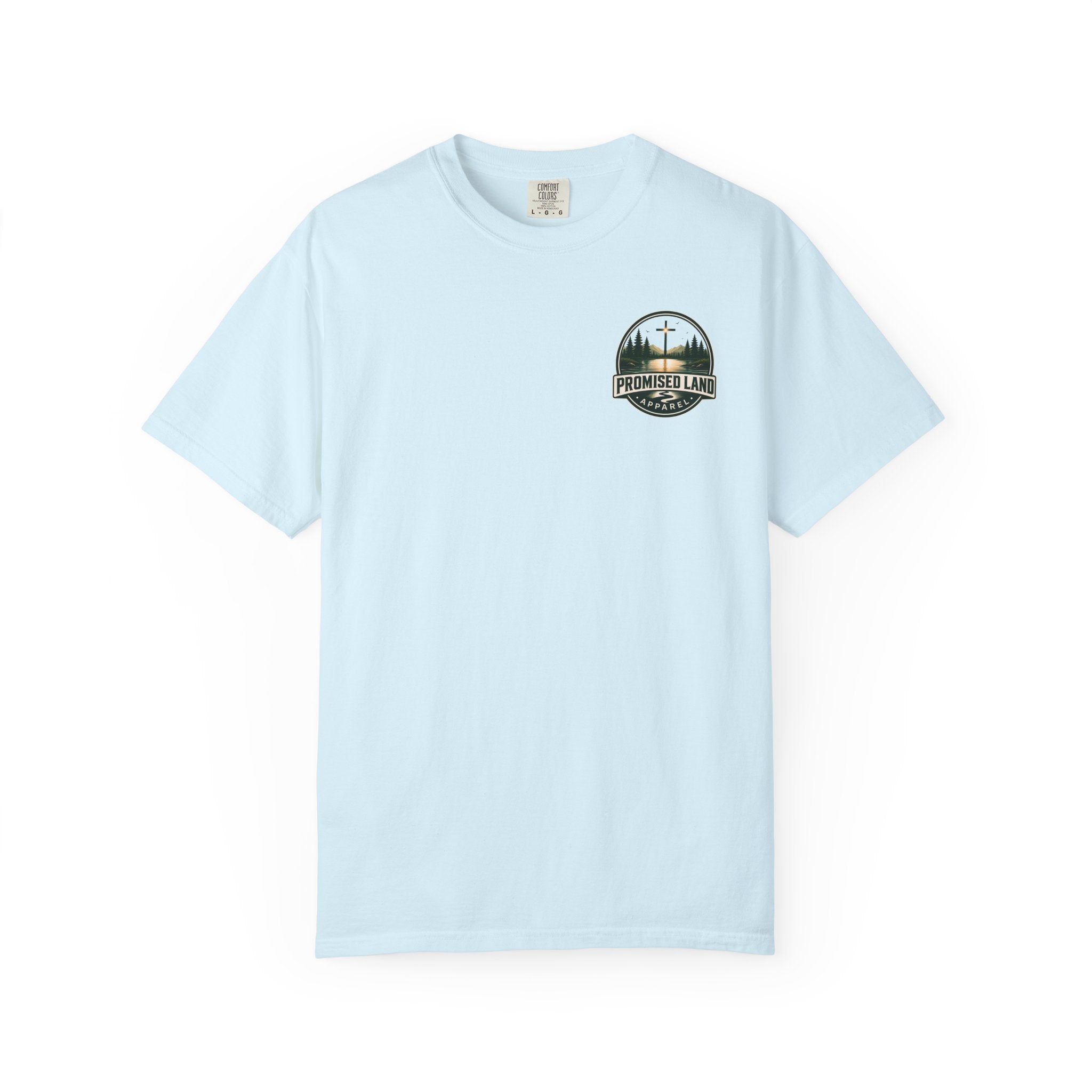 Promised Land T-Shirt — Faith-Inspired Sunset Graphic Tee (Proverbs 3:5)