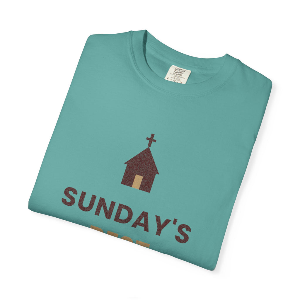 Sunday's Best T‑Shirt — Church Service Graphic Tee comfort colors