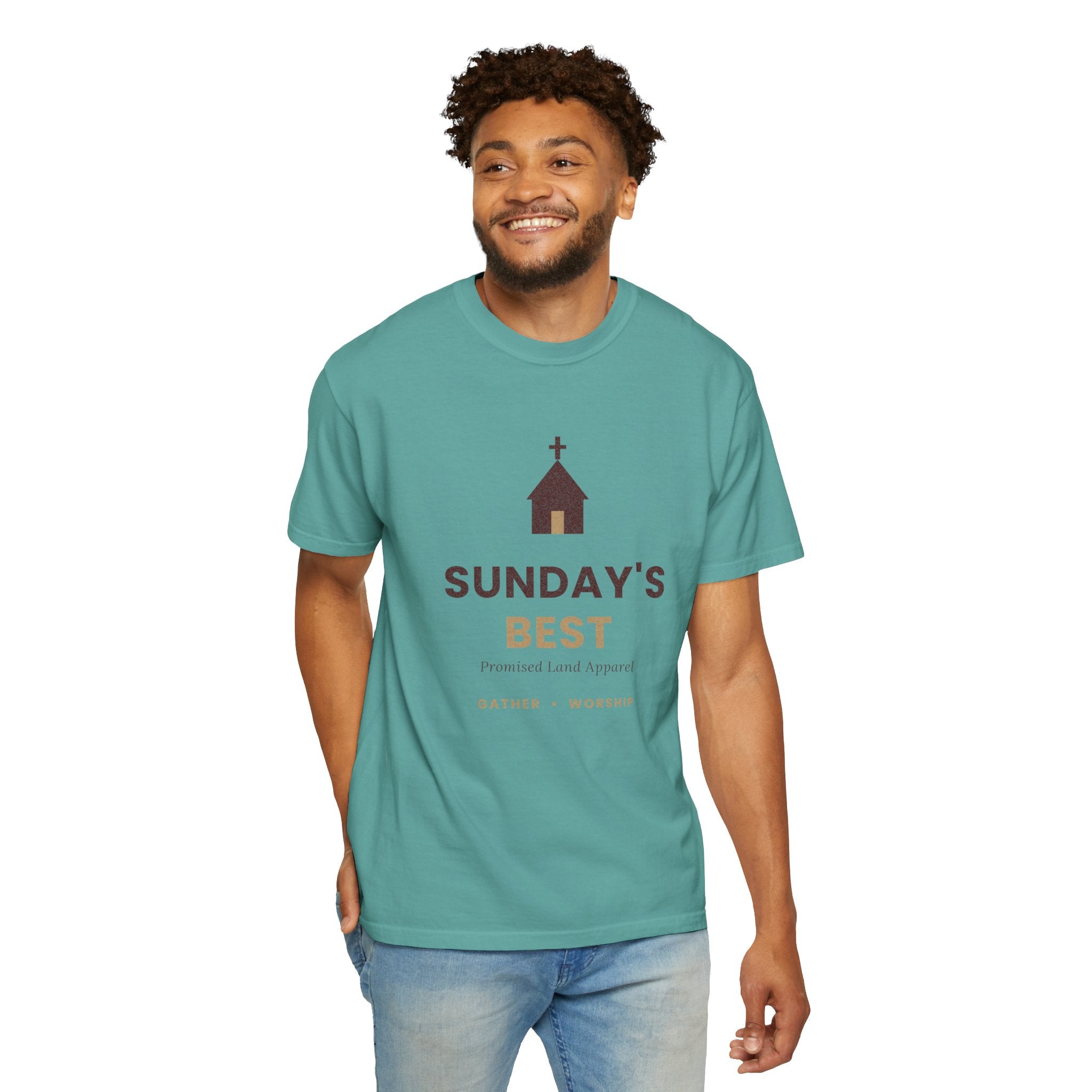 Sunday's Best T‑Shirt — Church Service Graphic Tee comfort colors