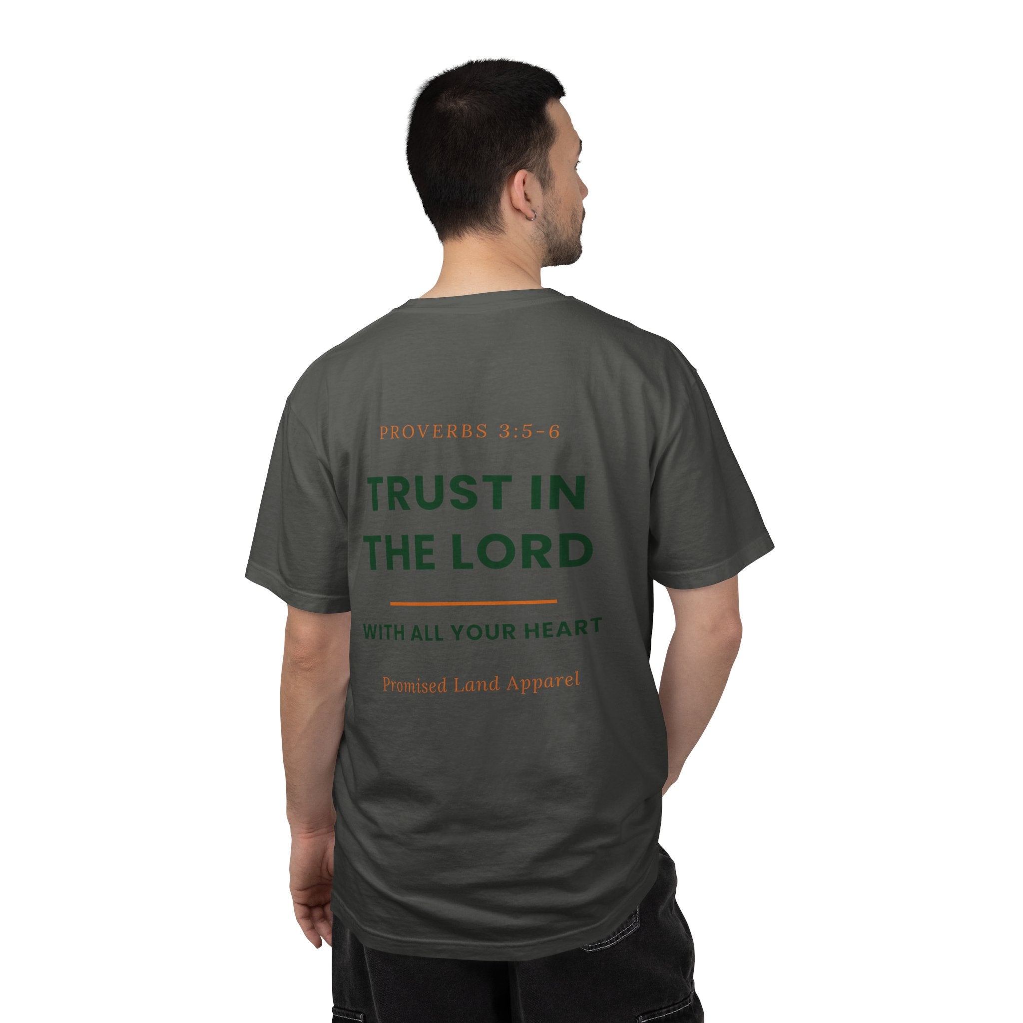 Trust in the Lord T-Shirt — Proverbs 3:5-6 Inspirational Christian Tee