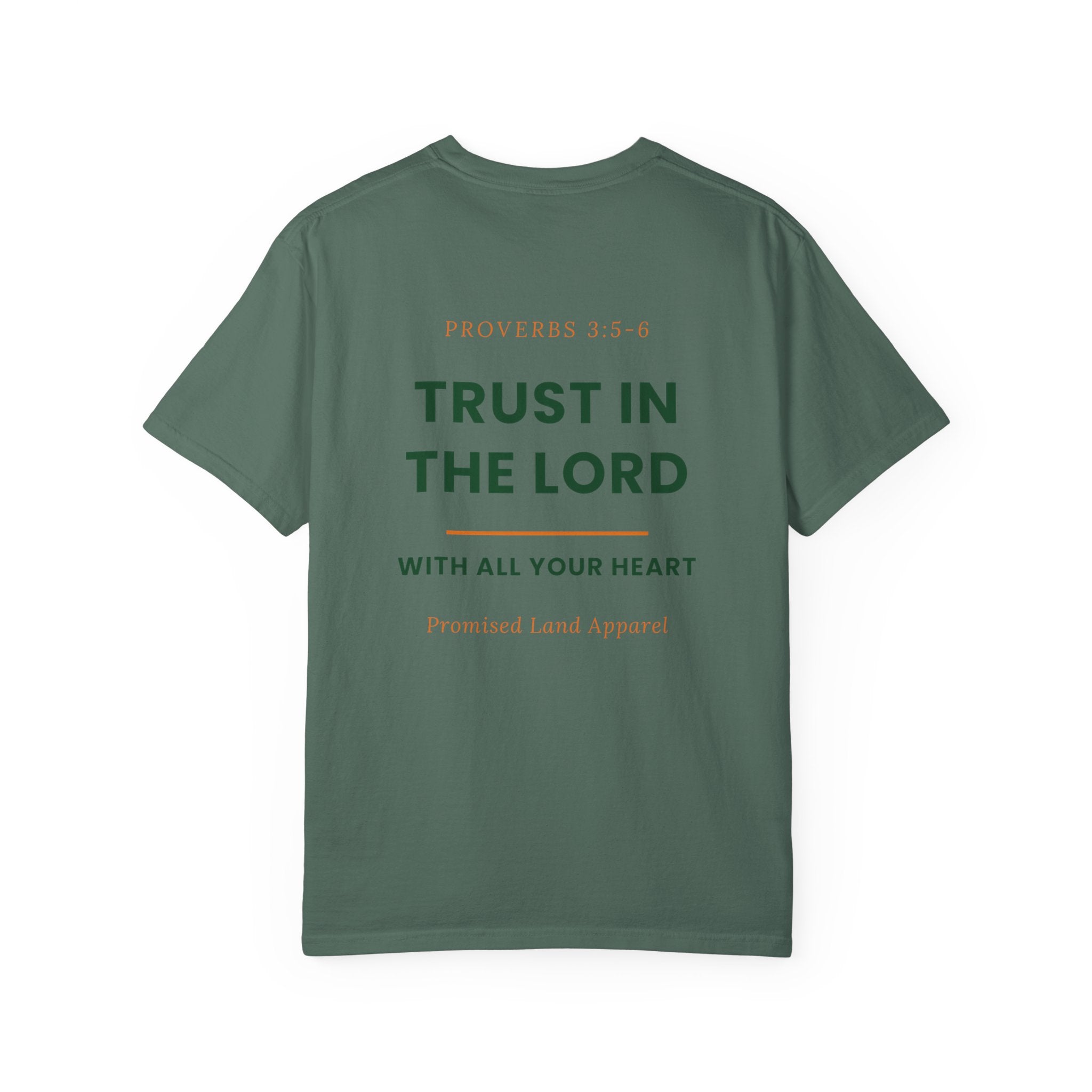 Trust in the Lord T-Shirt — Proverbs 3:5-6 Inspirational Christian Tee