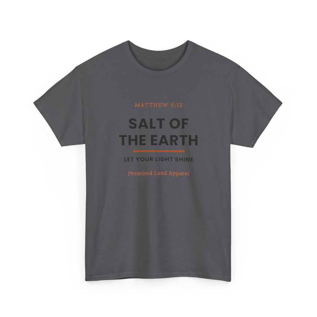 Salt of the Earth T-Shirt — Matthew 5:13 Christian Faith Tee