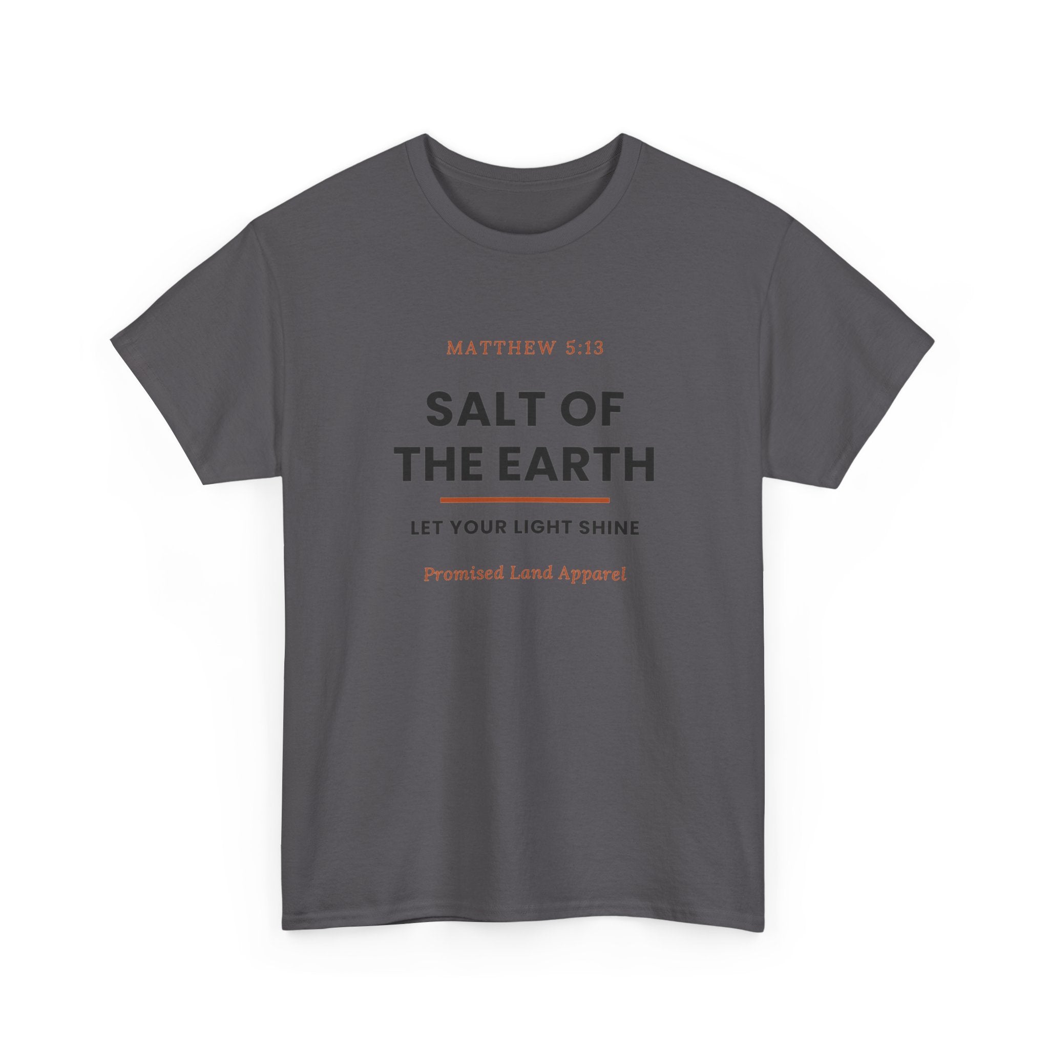 Salt of the Earth T-Shirt — Matthew 5:13 Christian Faith Tee