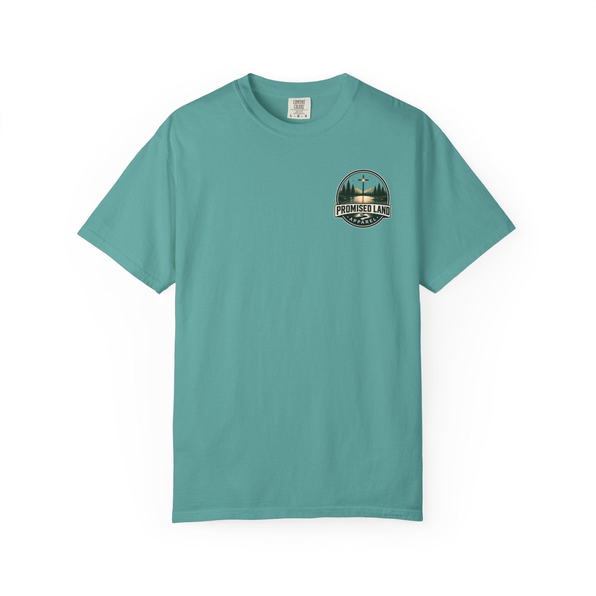 Promised Land T-Shirt — Faith-Inspired Sunset Graphic Tee (Proverbs 3:5)