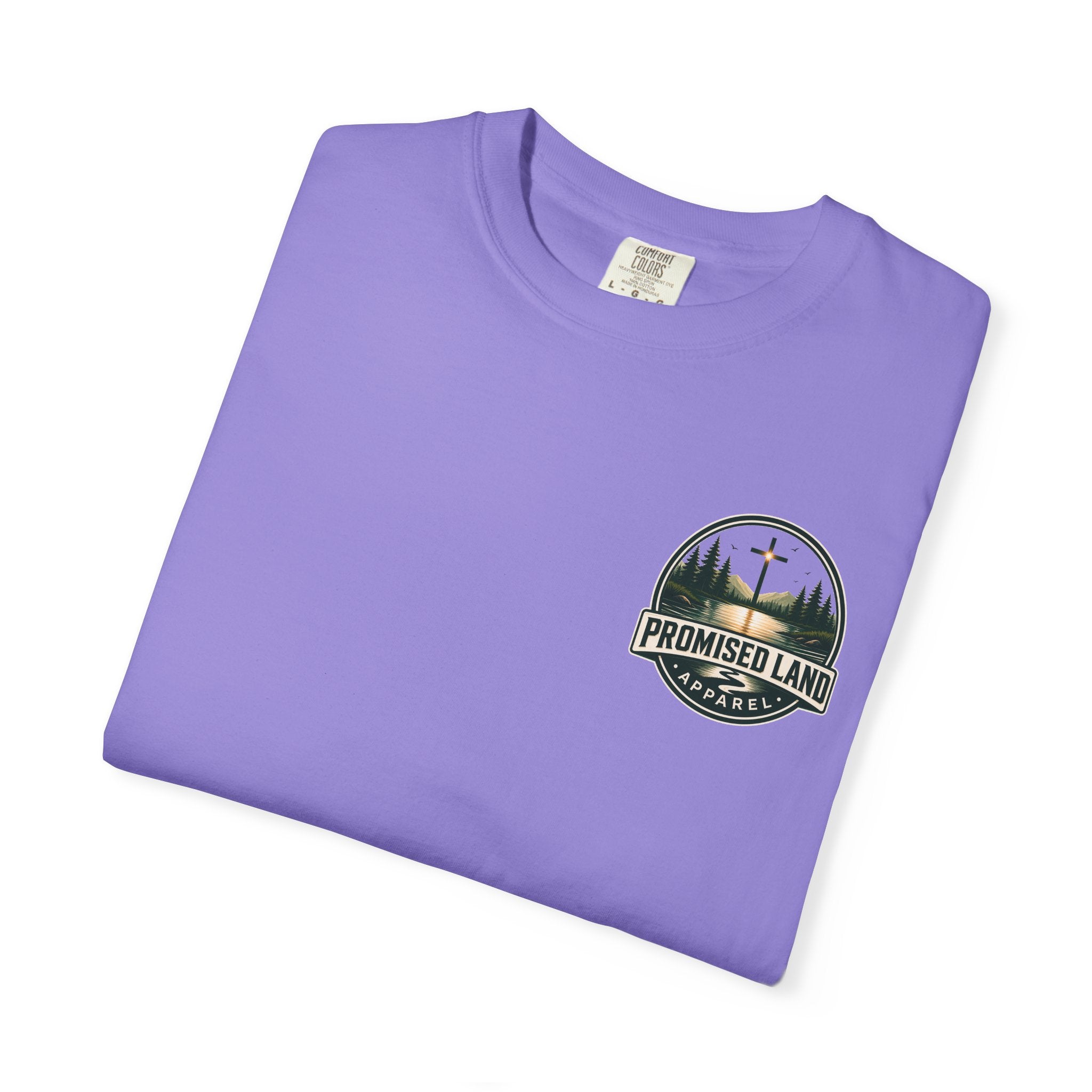 Promised Land Apparel T‑Shirt — Sunset Geese Graphic