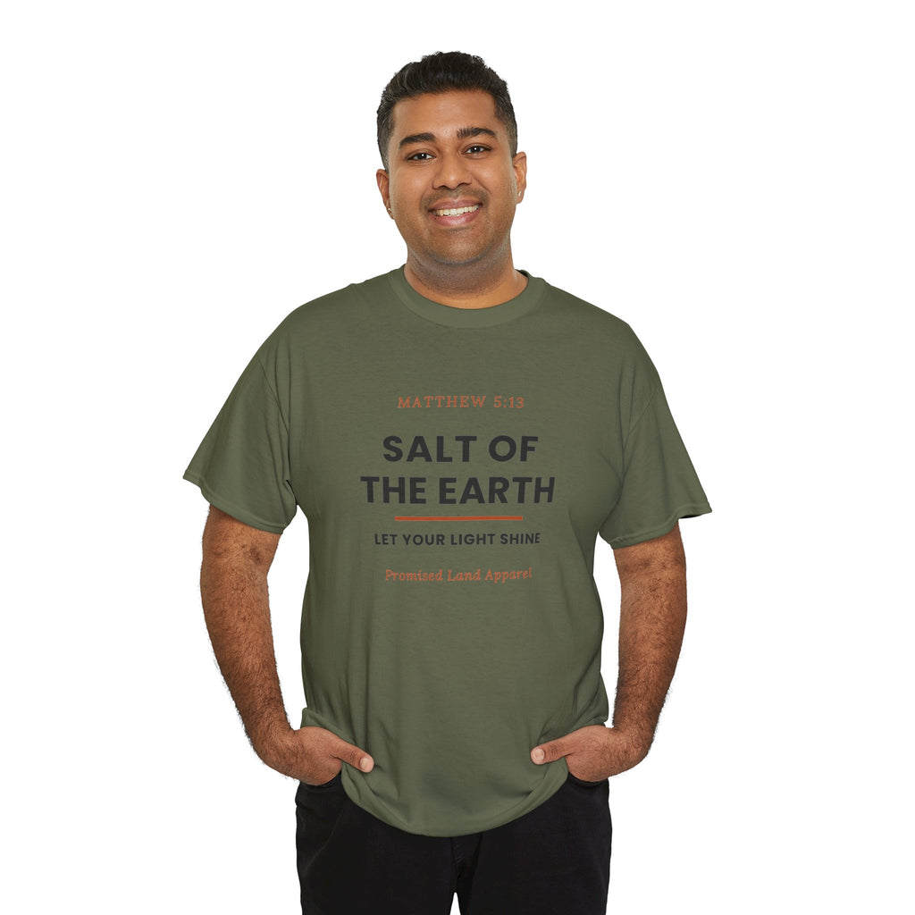 Salt of the Earth T-Shirt — Matthew 5:13 Christian Faith Tee