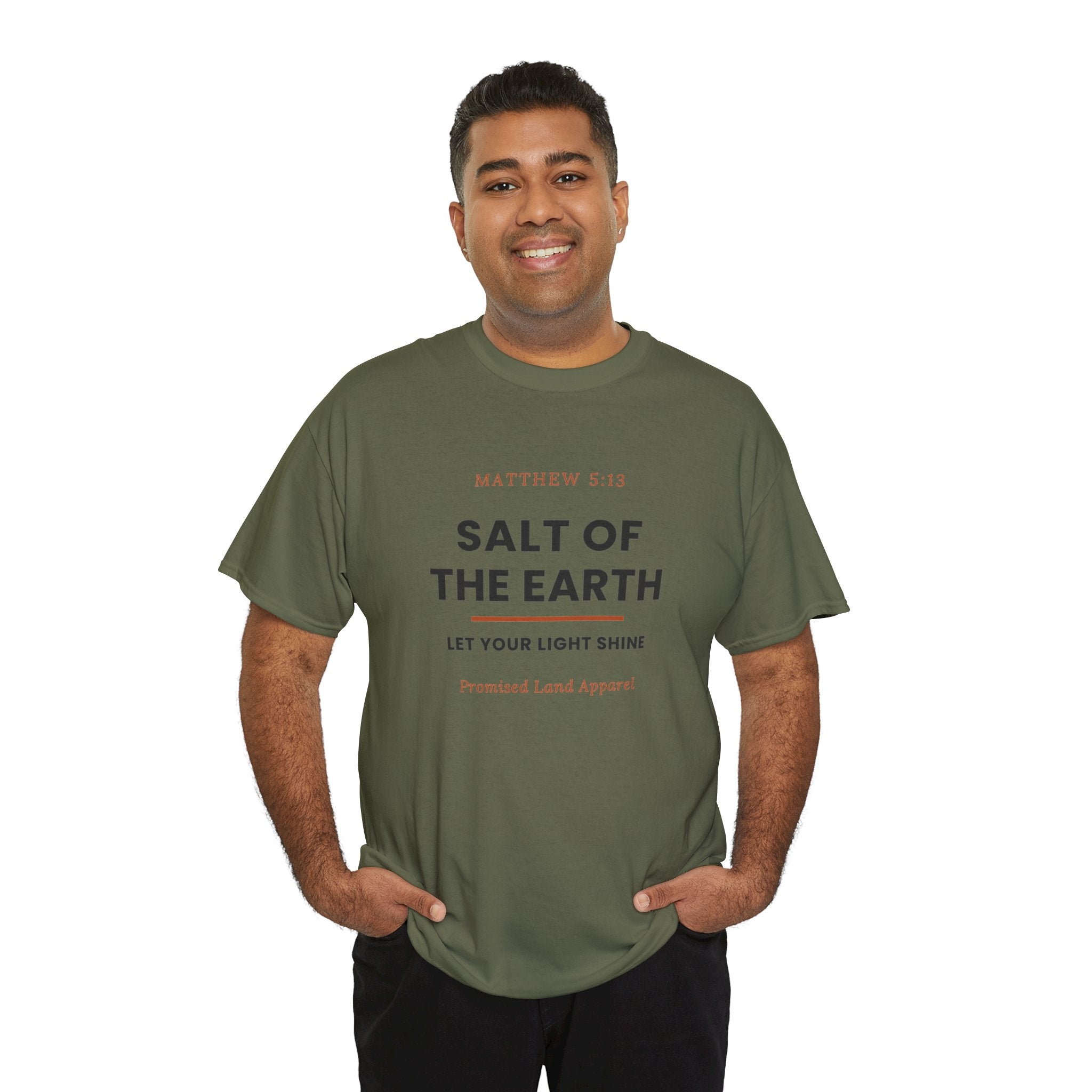 Salt of the Earth T-Shirt — Matthew 5:13 Christian Faith Tee