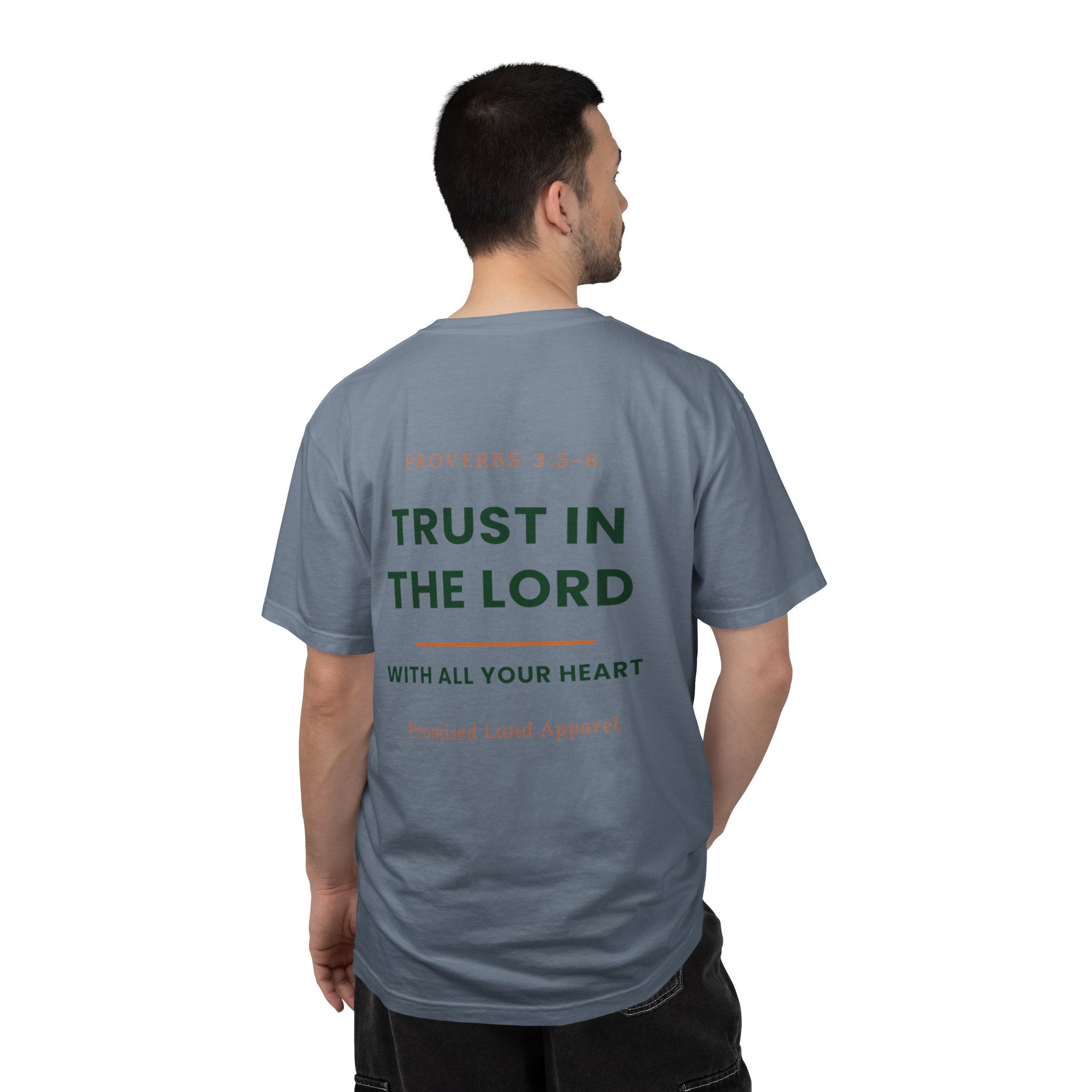Trust in the Lord T-Shirt — Proverbs 3:5-6 Inspirational Christian Tee