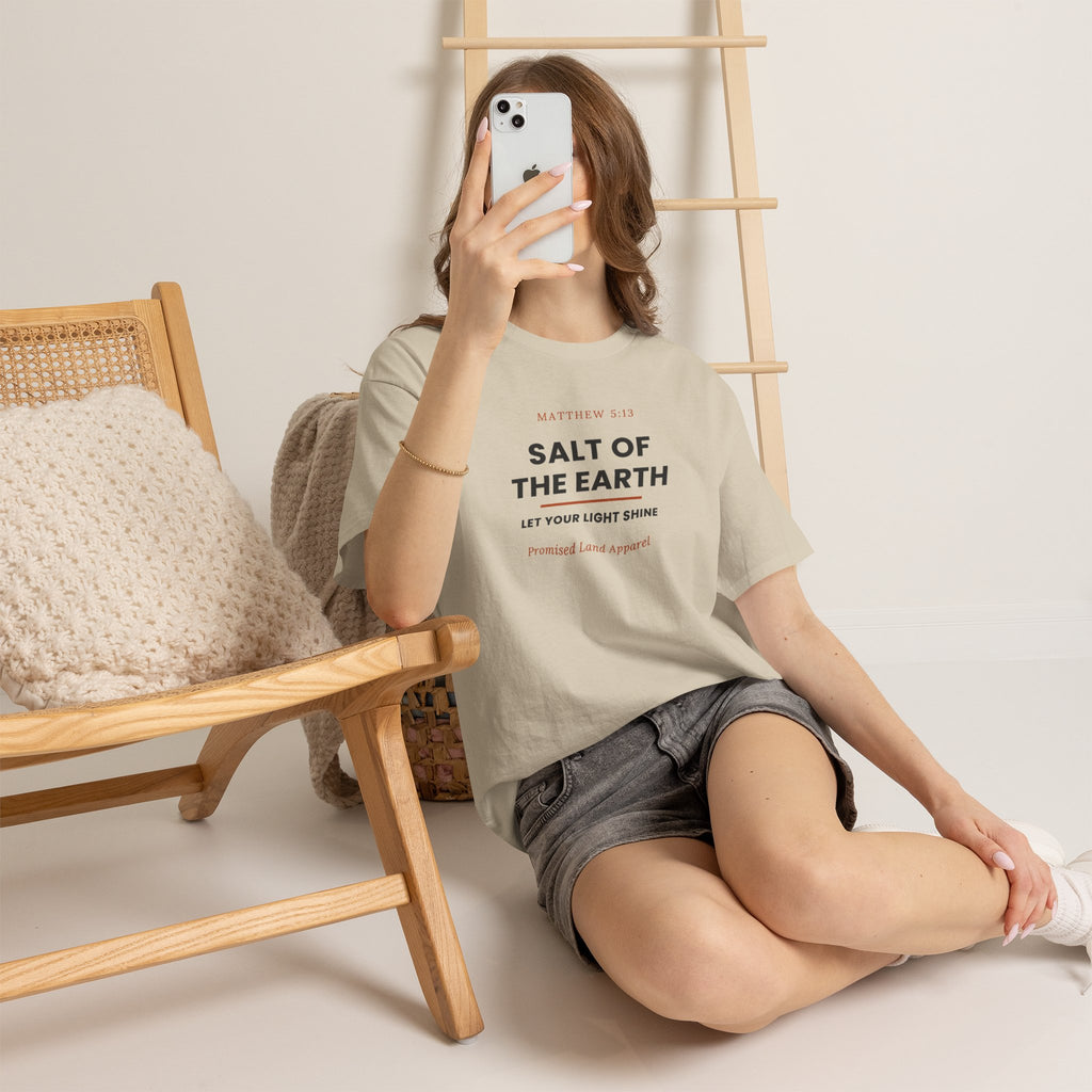 Salt of the Earth T-Shirt — Matthew 5:13 Christian Faith Tee