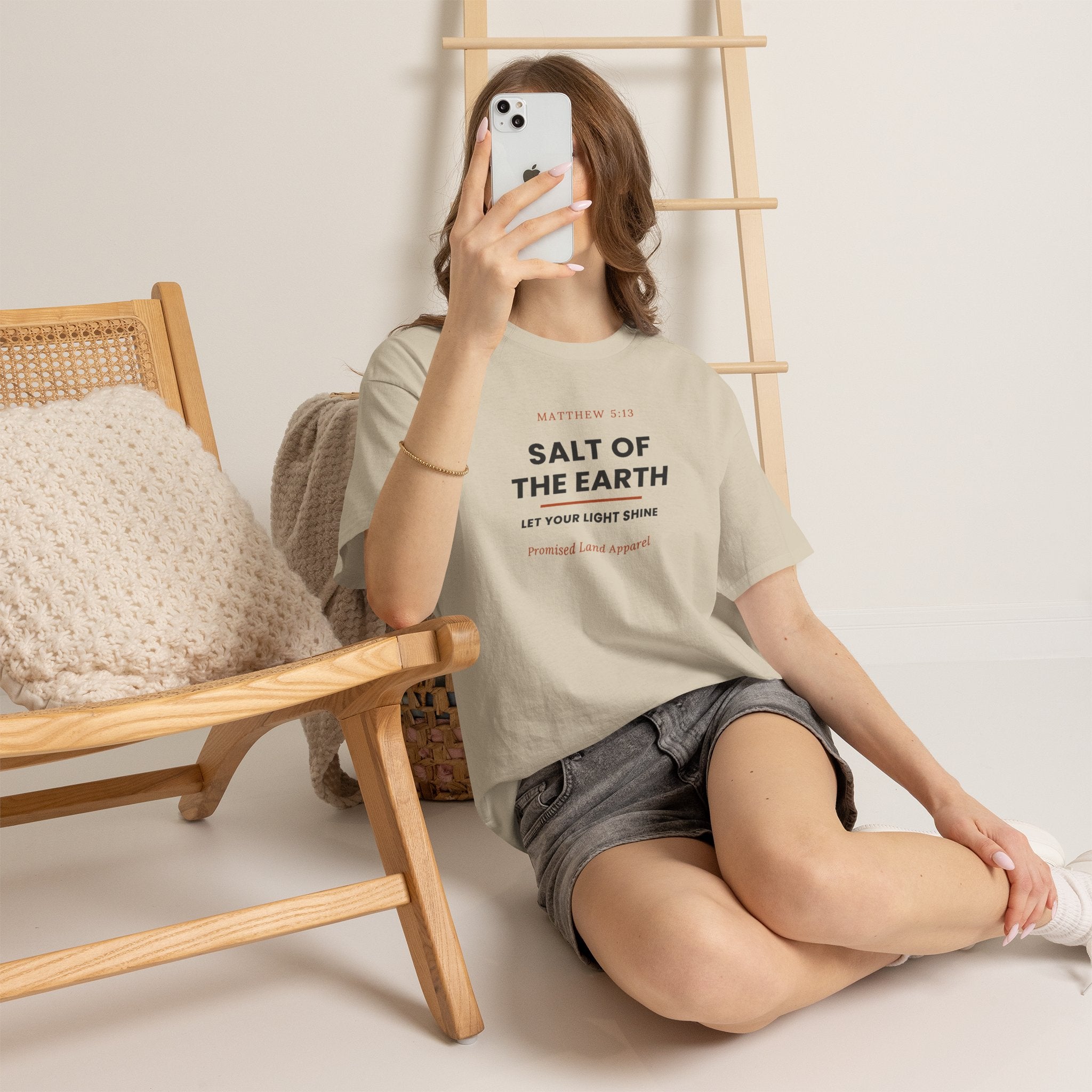 Salt of the Earth T-Shirt — Matthew 5:13 Christian Faith Tee