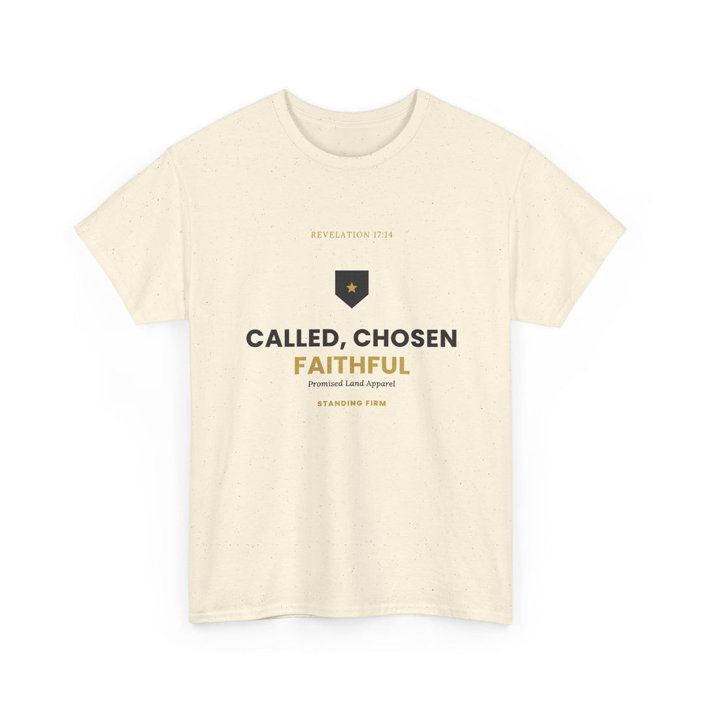 Called, Chosen, Faithful Christian T-Shirt