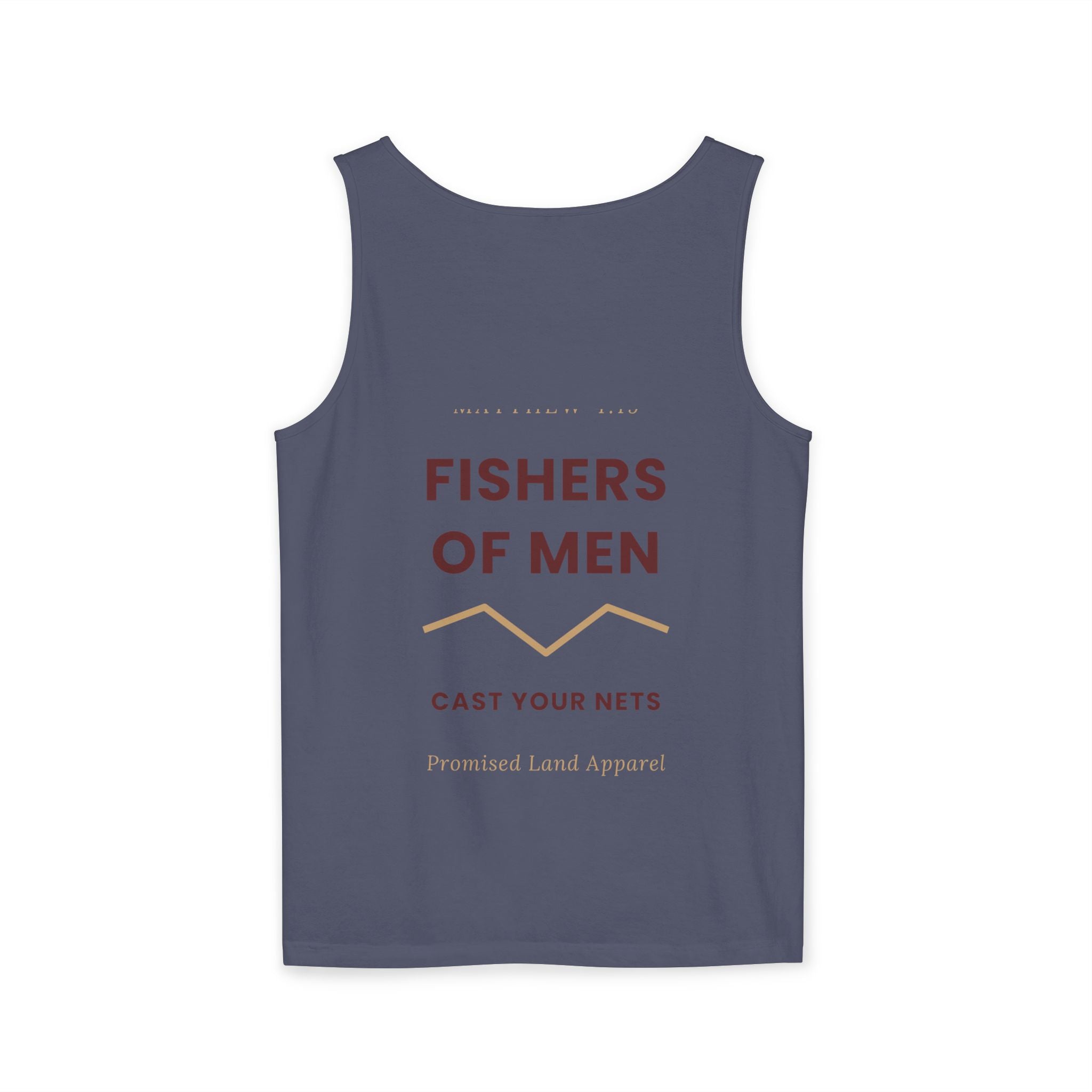 Give Thanks Tank Top — “Fishers of Men” Faith Graphic Tank