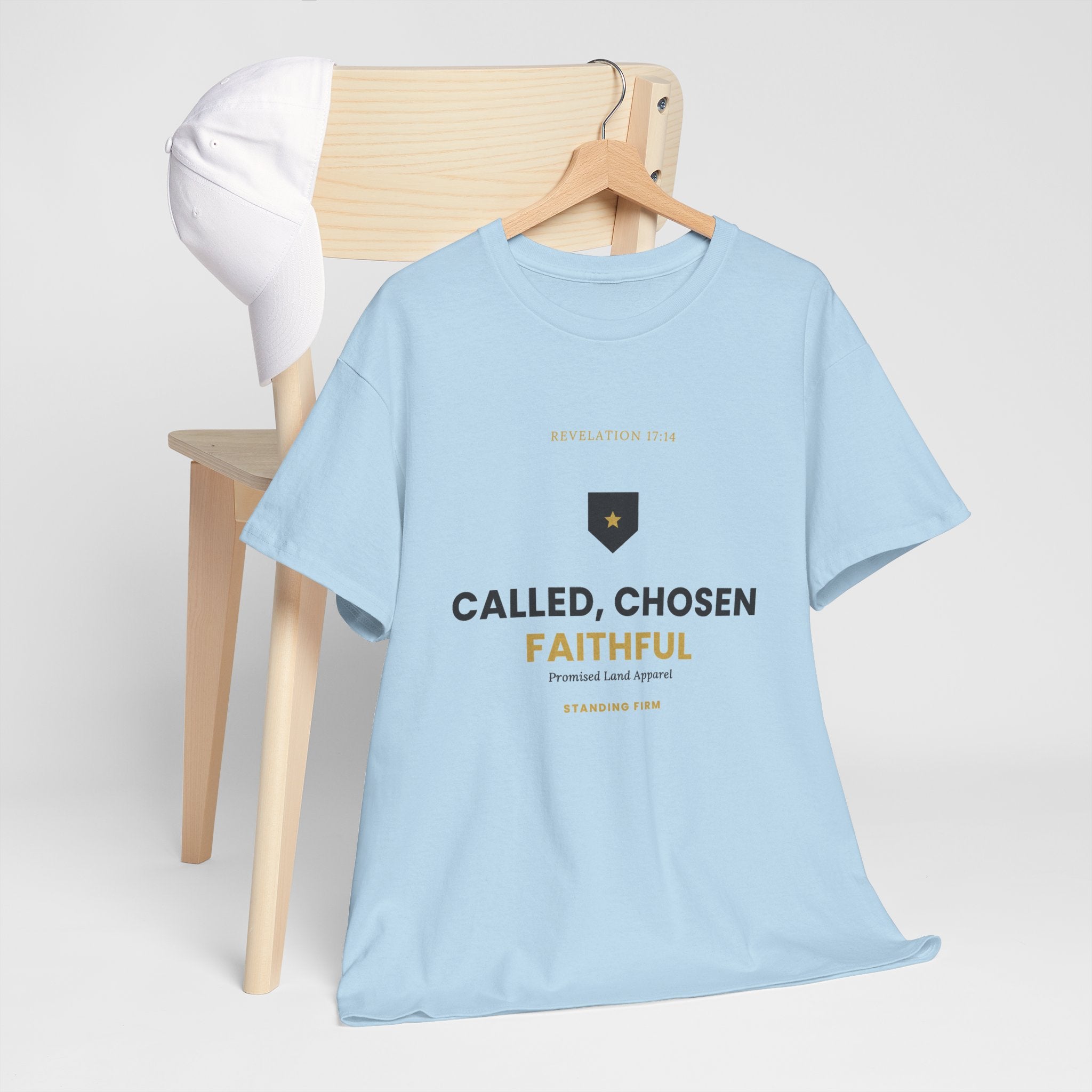 Called, Chosen, Faithful Christian T-Shirt