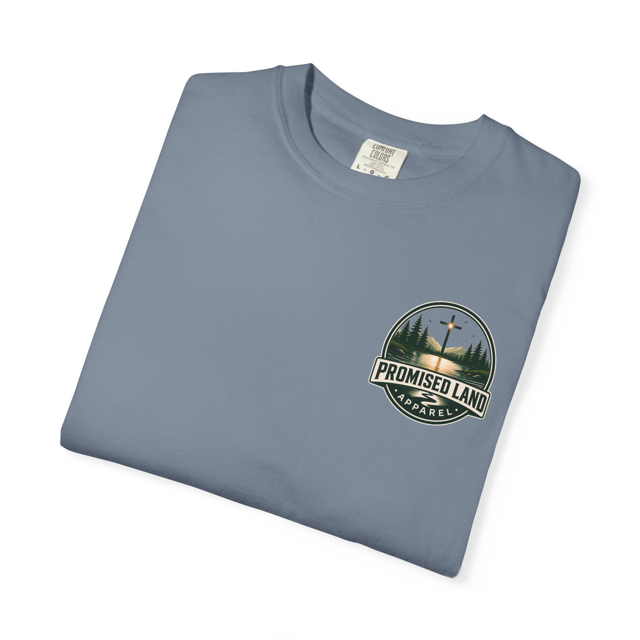 Promised Land Apparel T‑Shirt — Sunset Geese Graphic