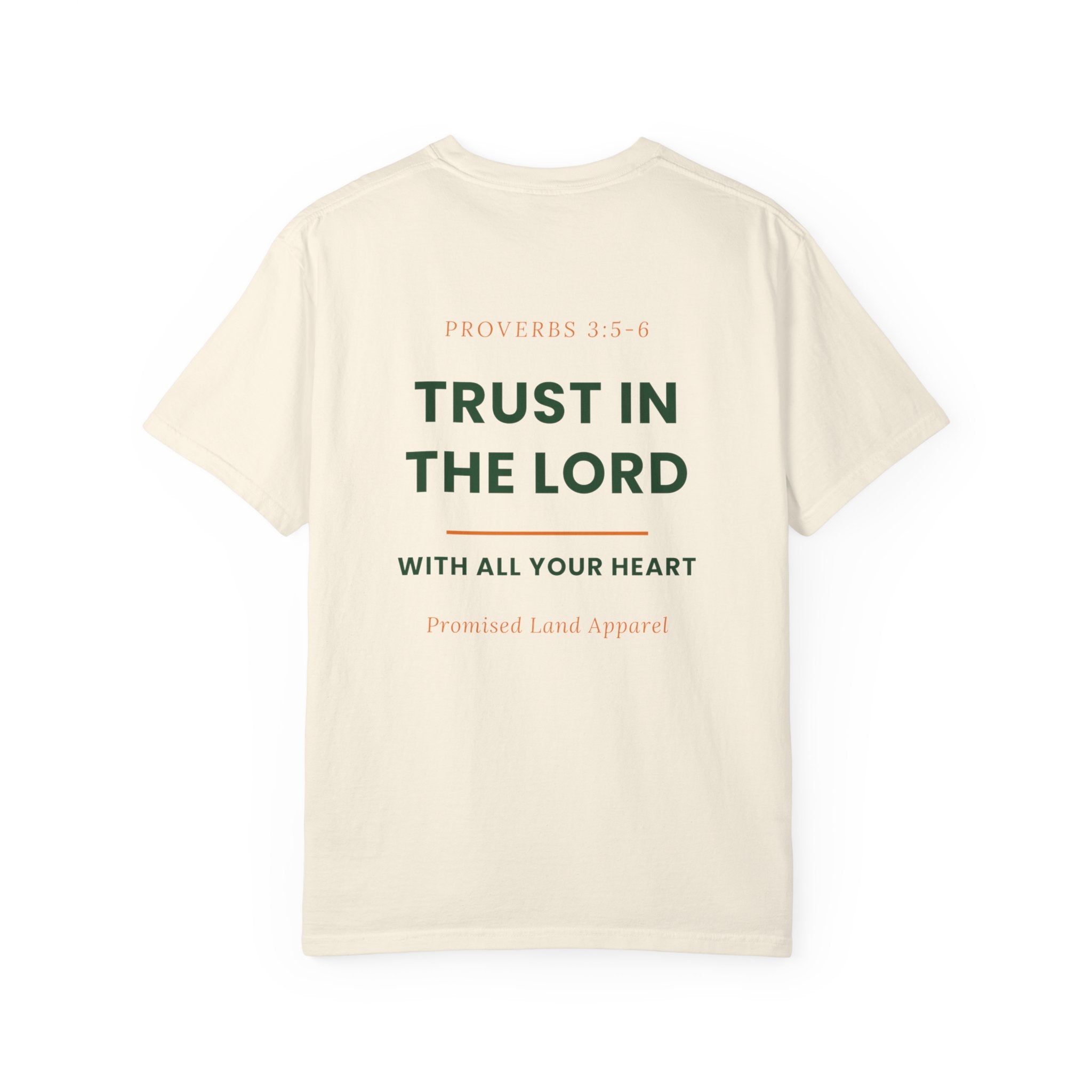 Trust in the Lord T-Shirt — Proverbs 3:5-6 Inspirational Christian Tee