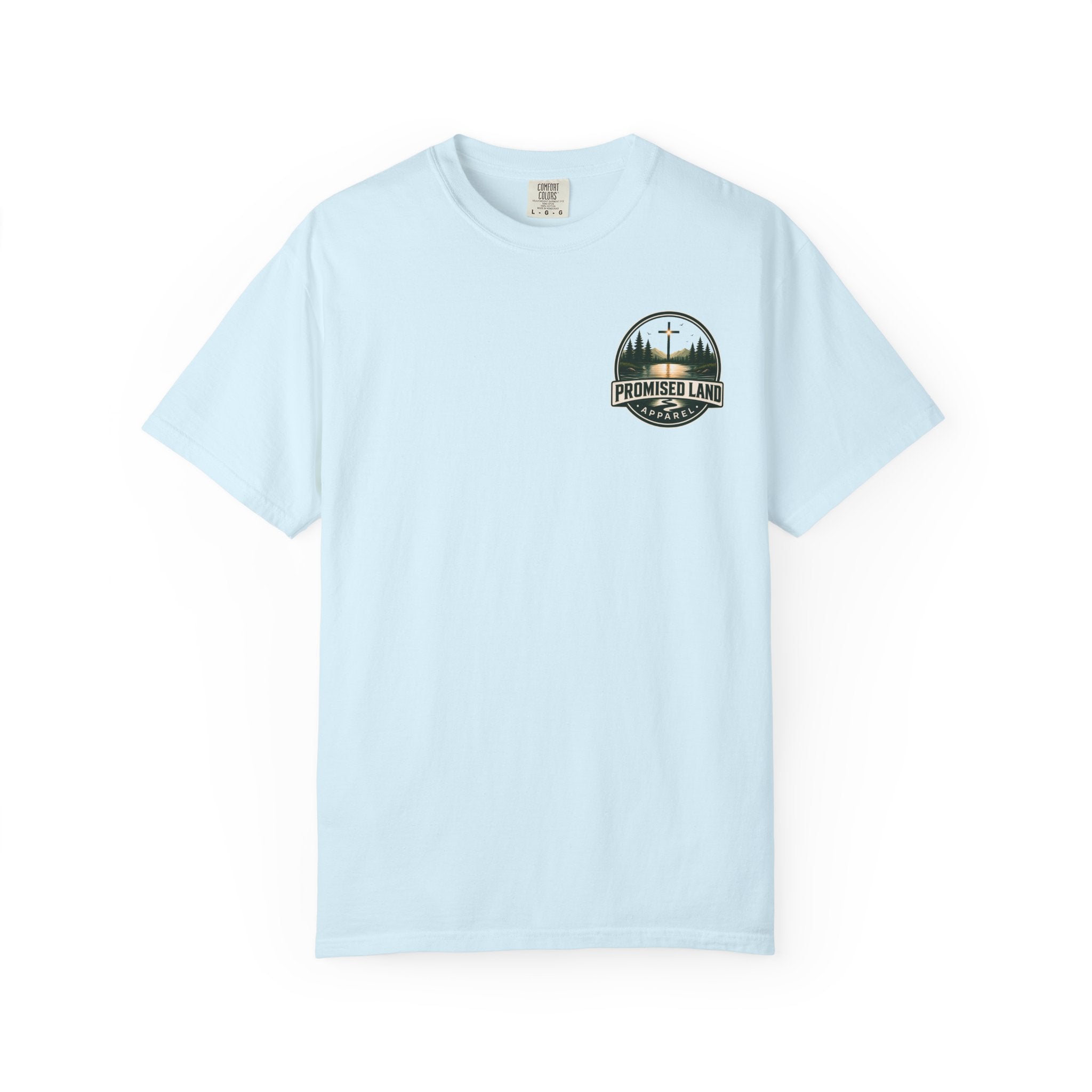 Promised Land Apparel T‑Shirt — Sunset Geese Graphic