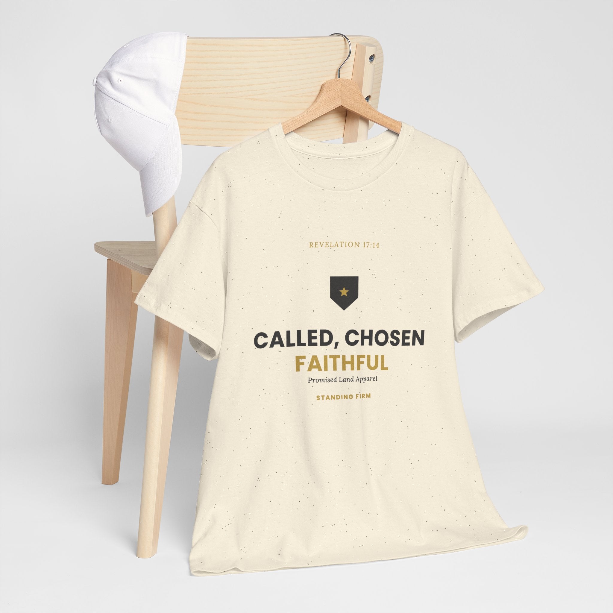 Called, Chosen, Faithful Christian T-Shirt