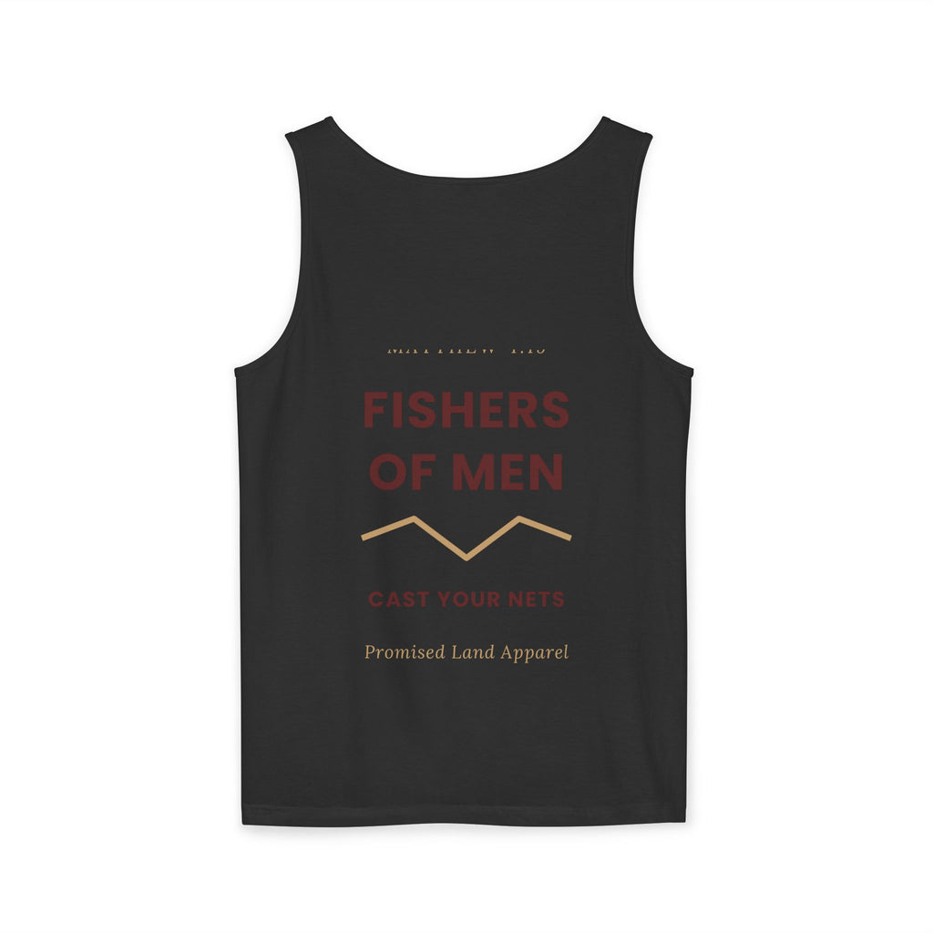 Give Thanks Tank Top — “Fishers of Men” Faith Graphic Tank