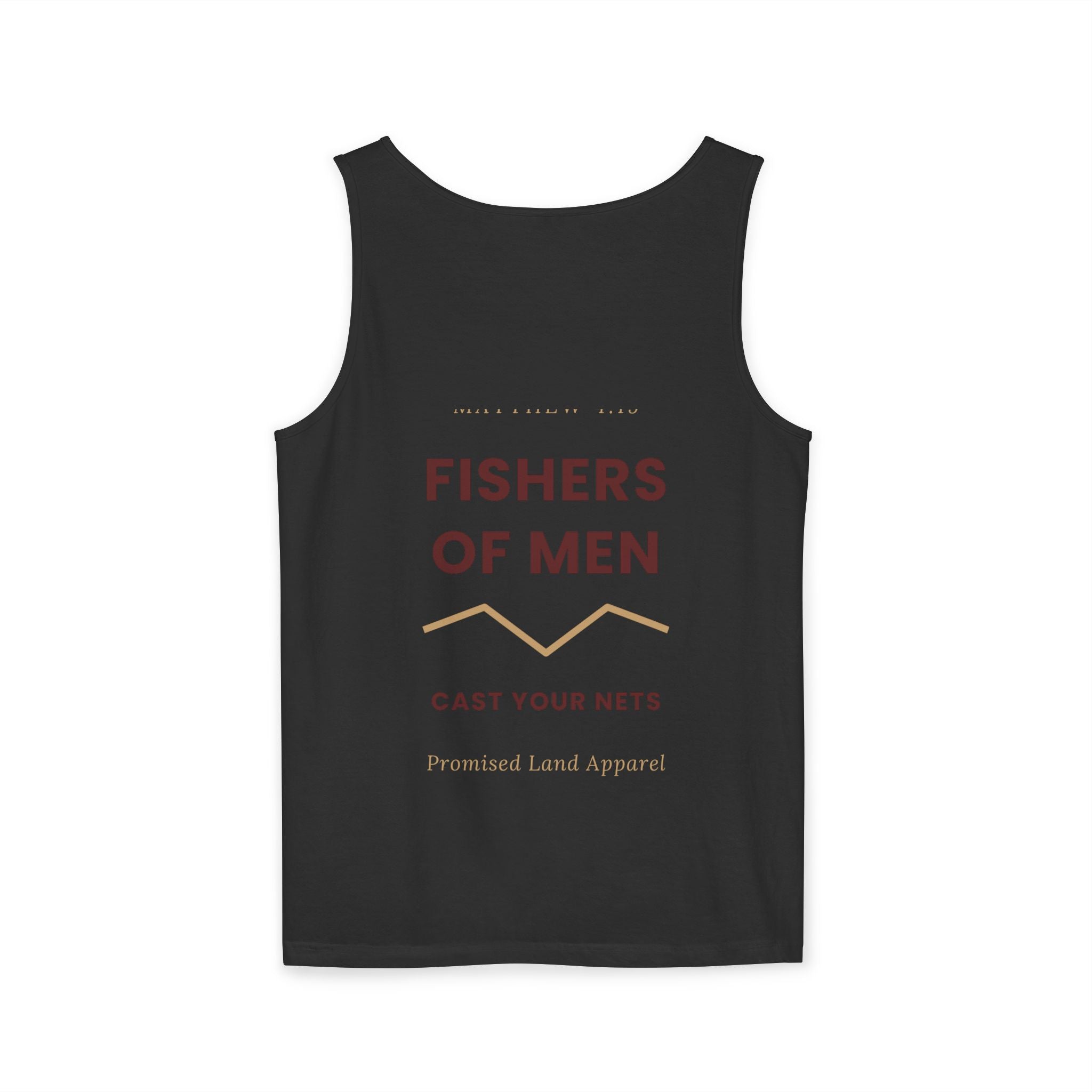 Give Thanks Tank Top — “Fishers of Men” Faith Graphic Tank