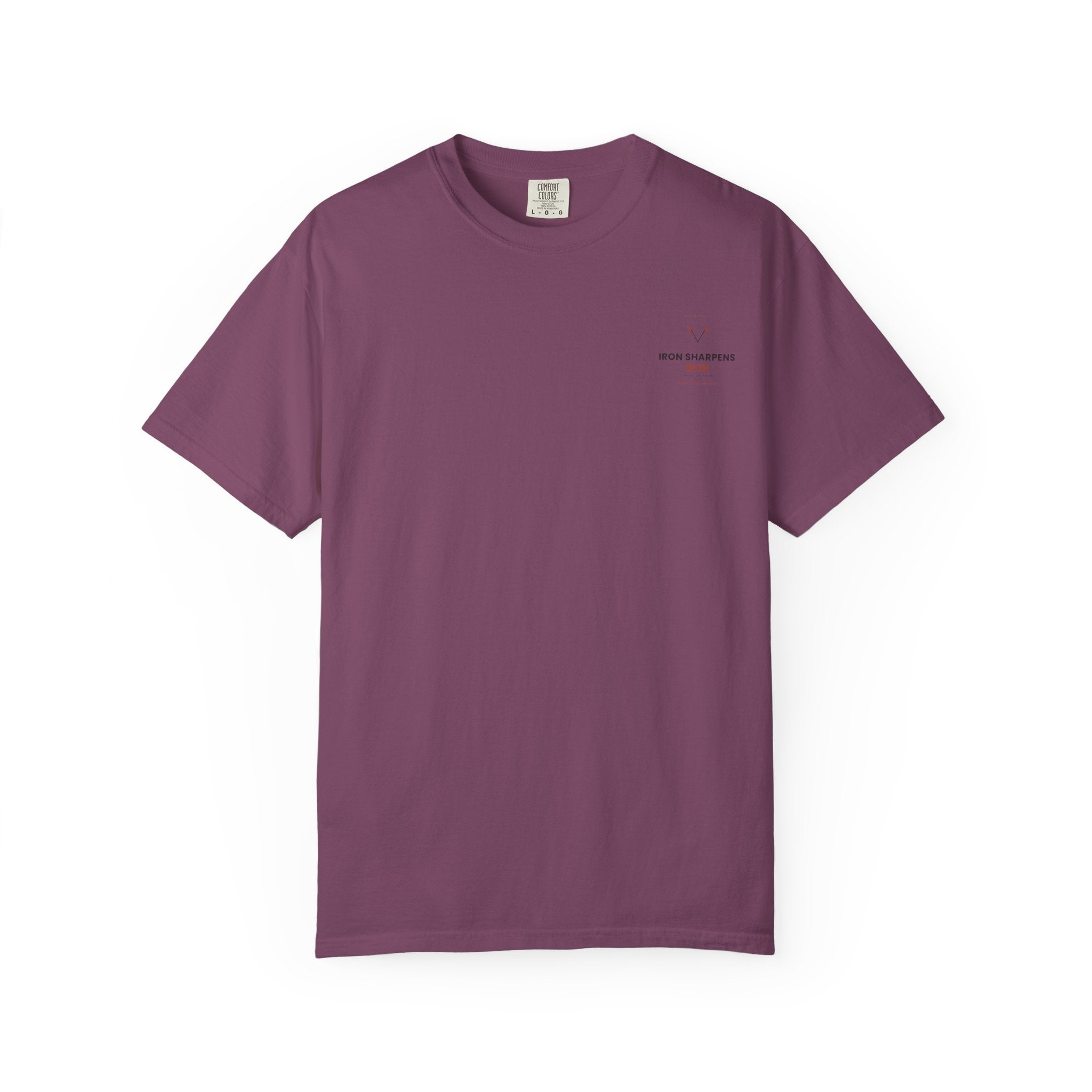 T-Shirt — "Iron Sharpens Iron" Inspirational Graphic Tee
