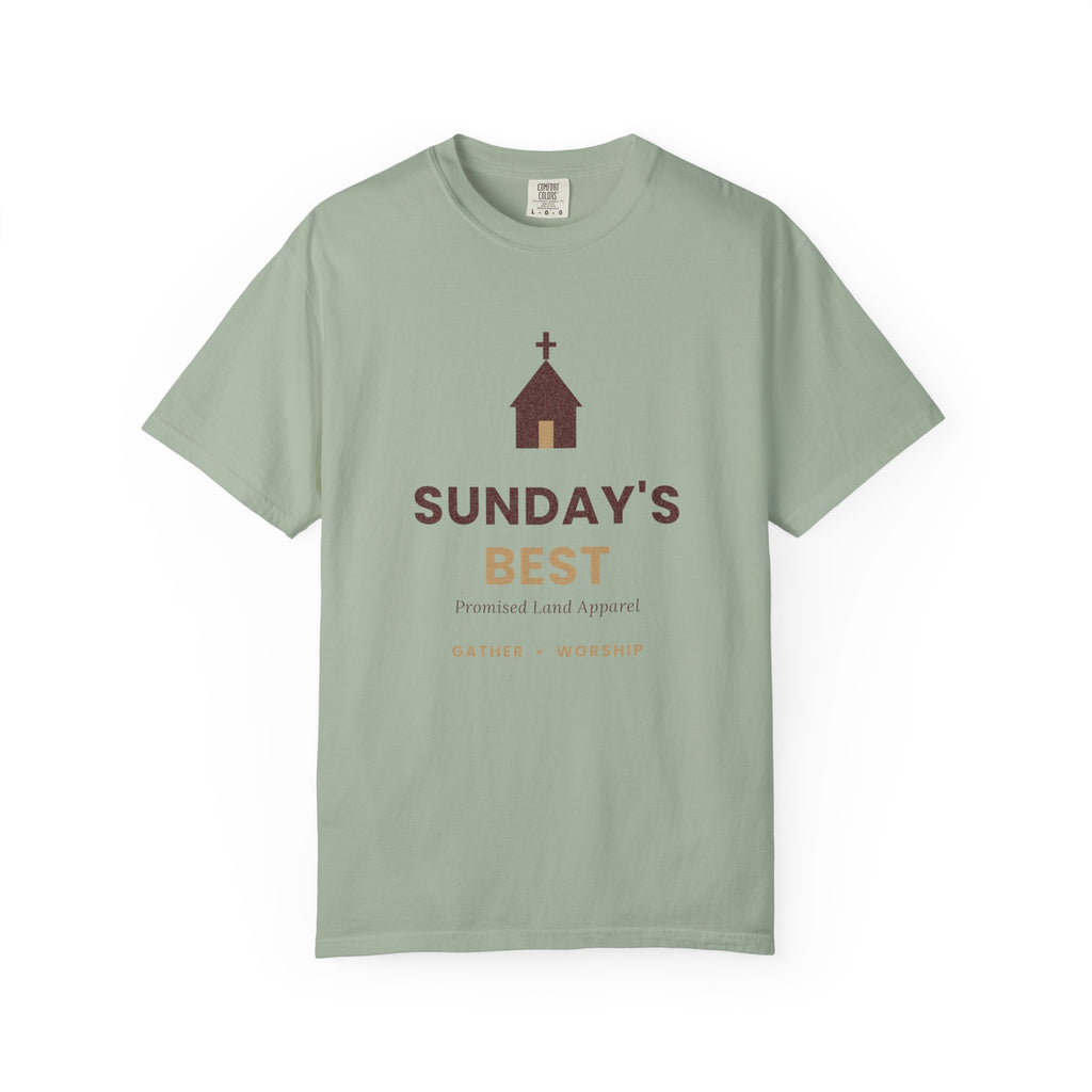 Sunday's Best T‑Shirt — Church Service Graphic Tee comfort colors