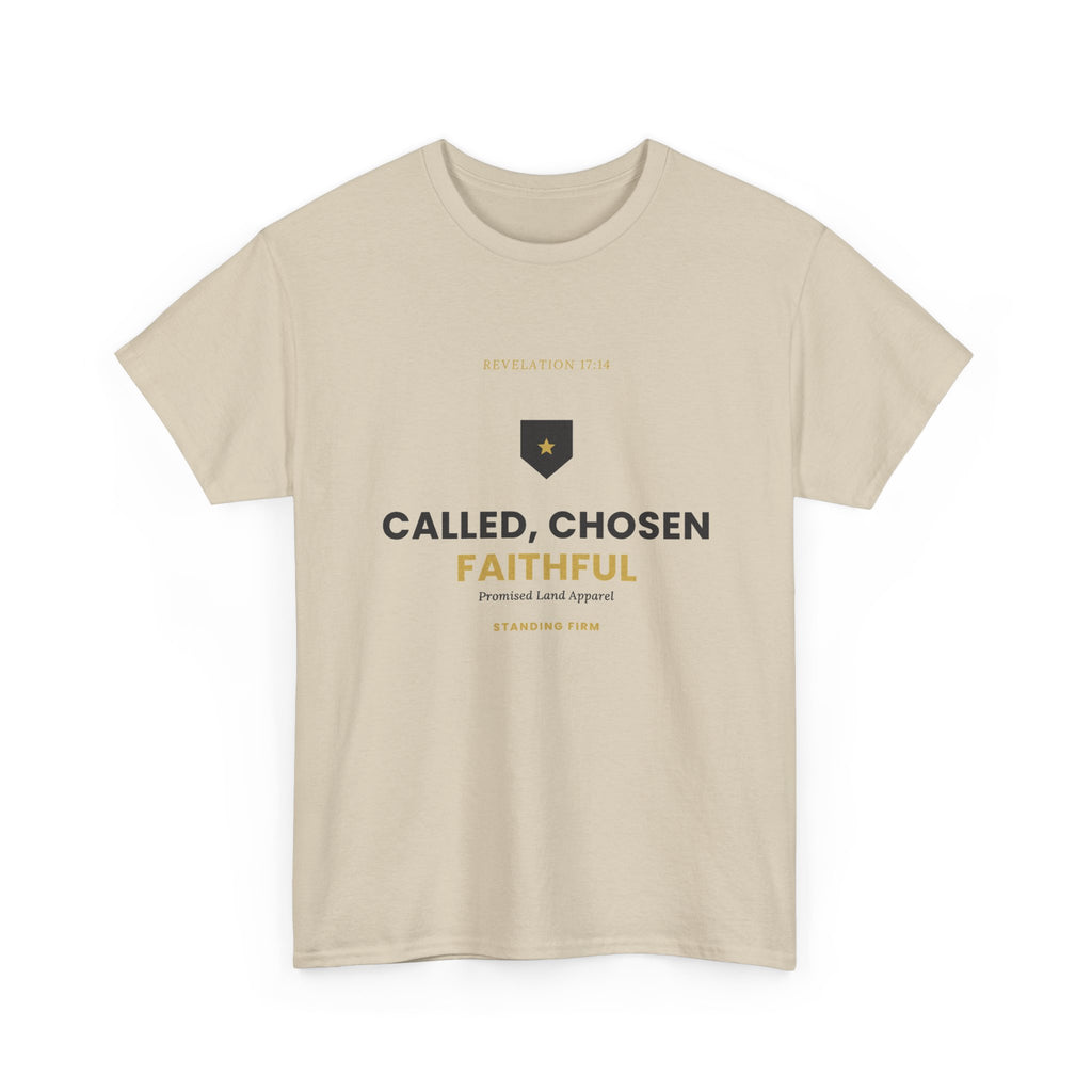 Called, Chosen, Faithful Christian T-Shirt