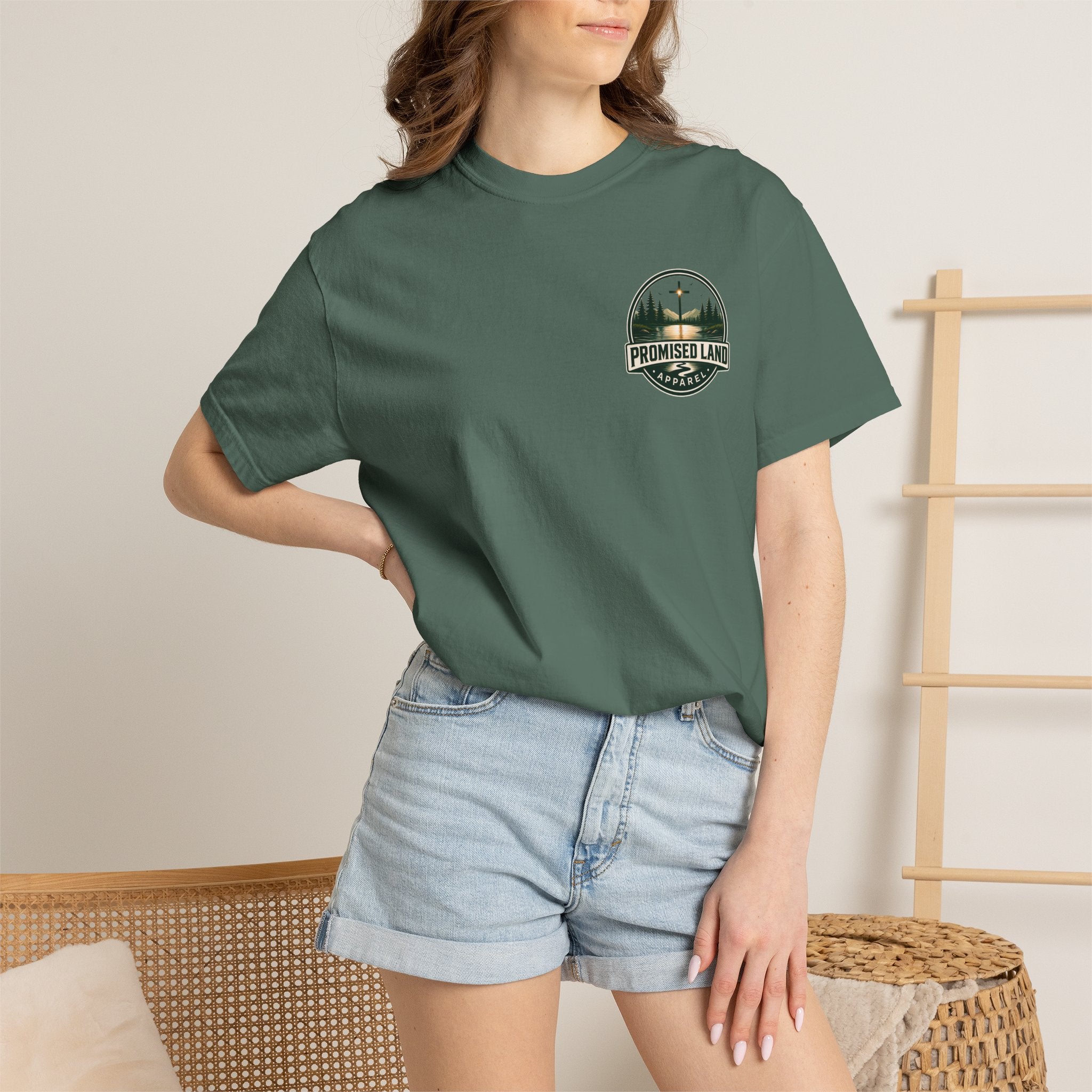 Promised Land T-Shirt — Rustic Wildlife Graphic Tee ("Many Are Called But Few Are Chosen")
