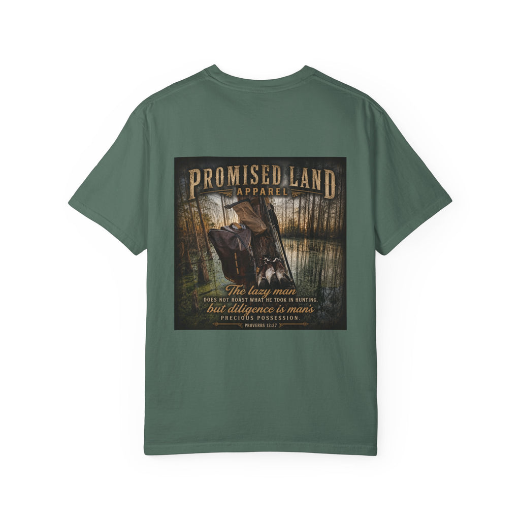 Christian Faith T-Shirt — Galatians 6:9 Nature Graphic