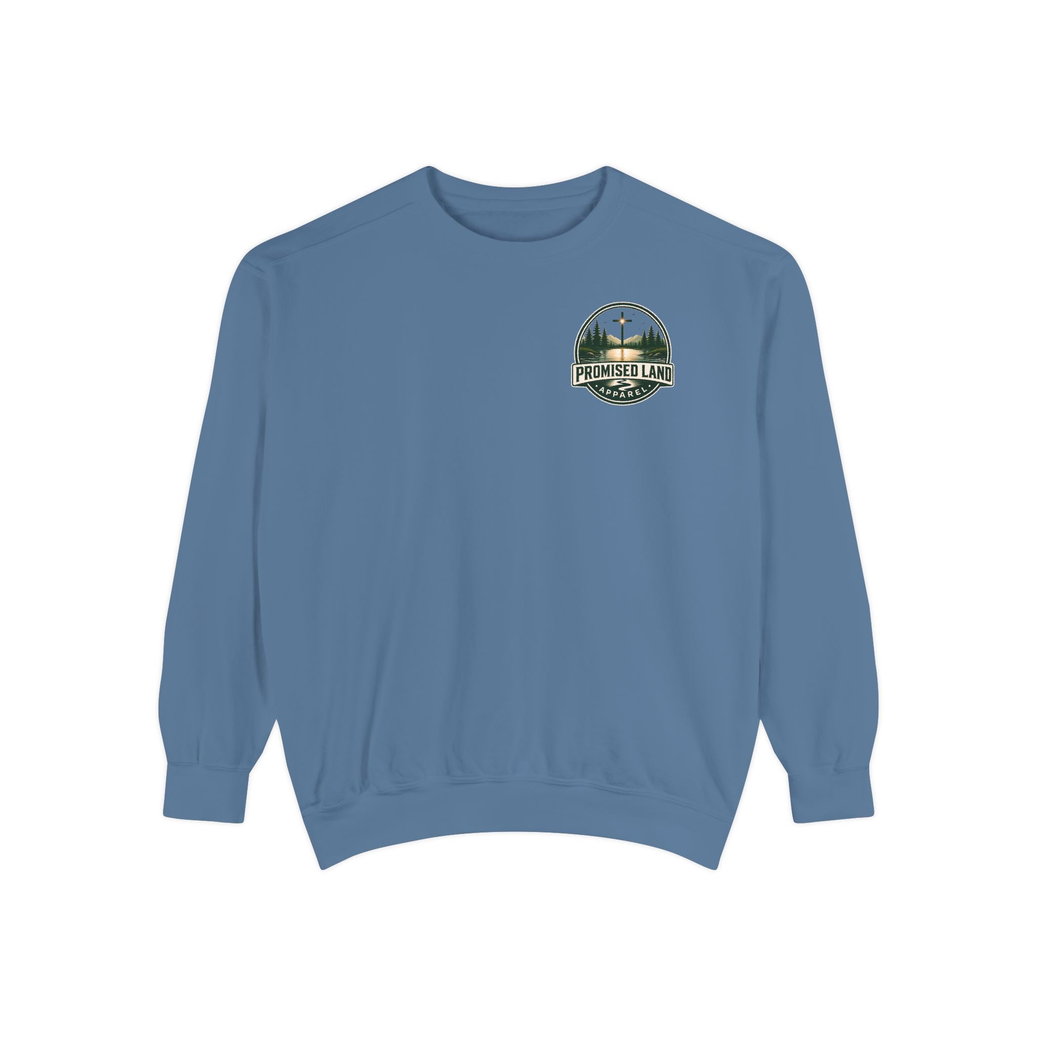 Promised Land Graphic Sweatshirt — Many are called but few are chosen crewneck