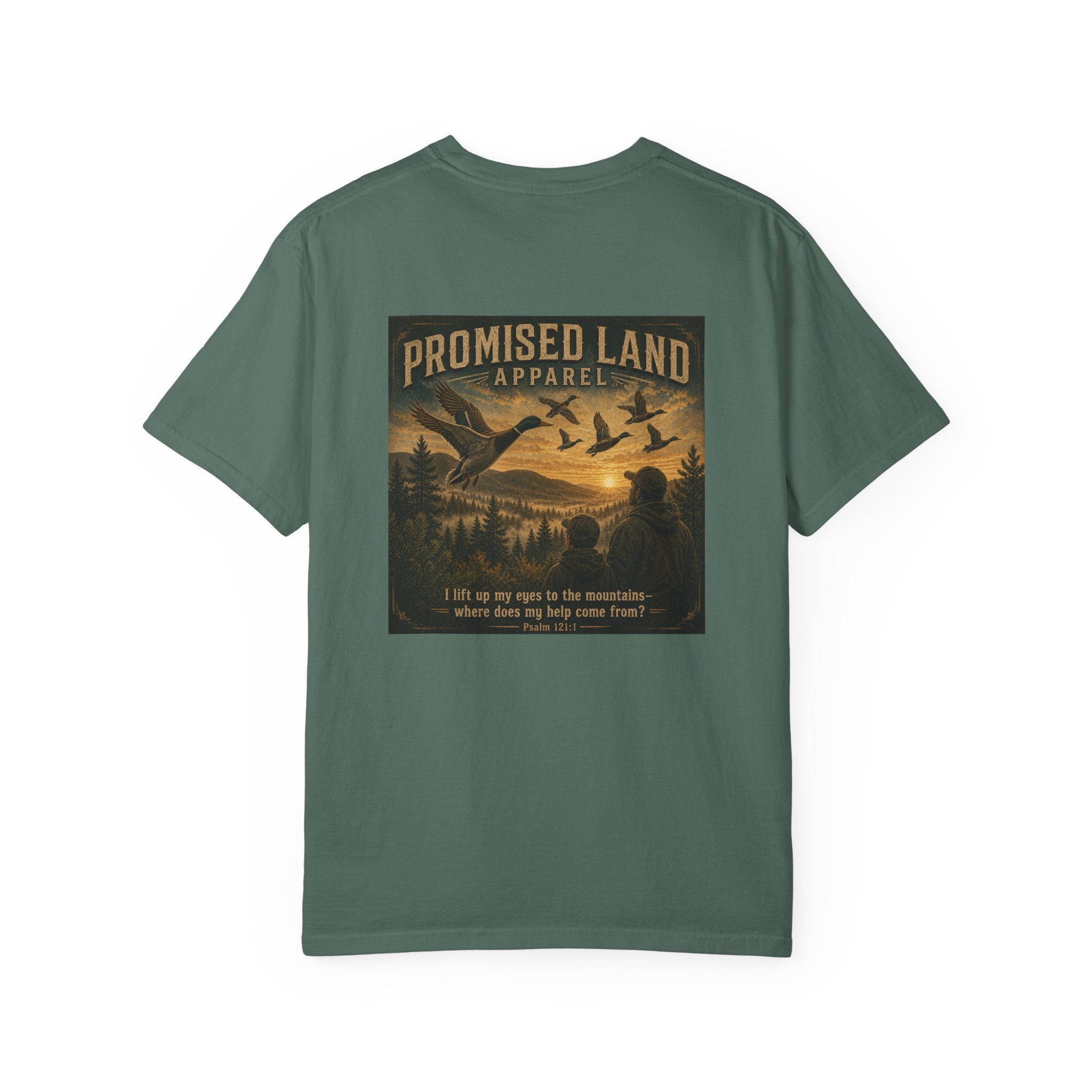 Promised Land Apparel T-Shirt — Psalm 121:1
