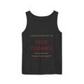 Give Thanks Tank Top — “Fishers of Men” Faith Graphic Tank