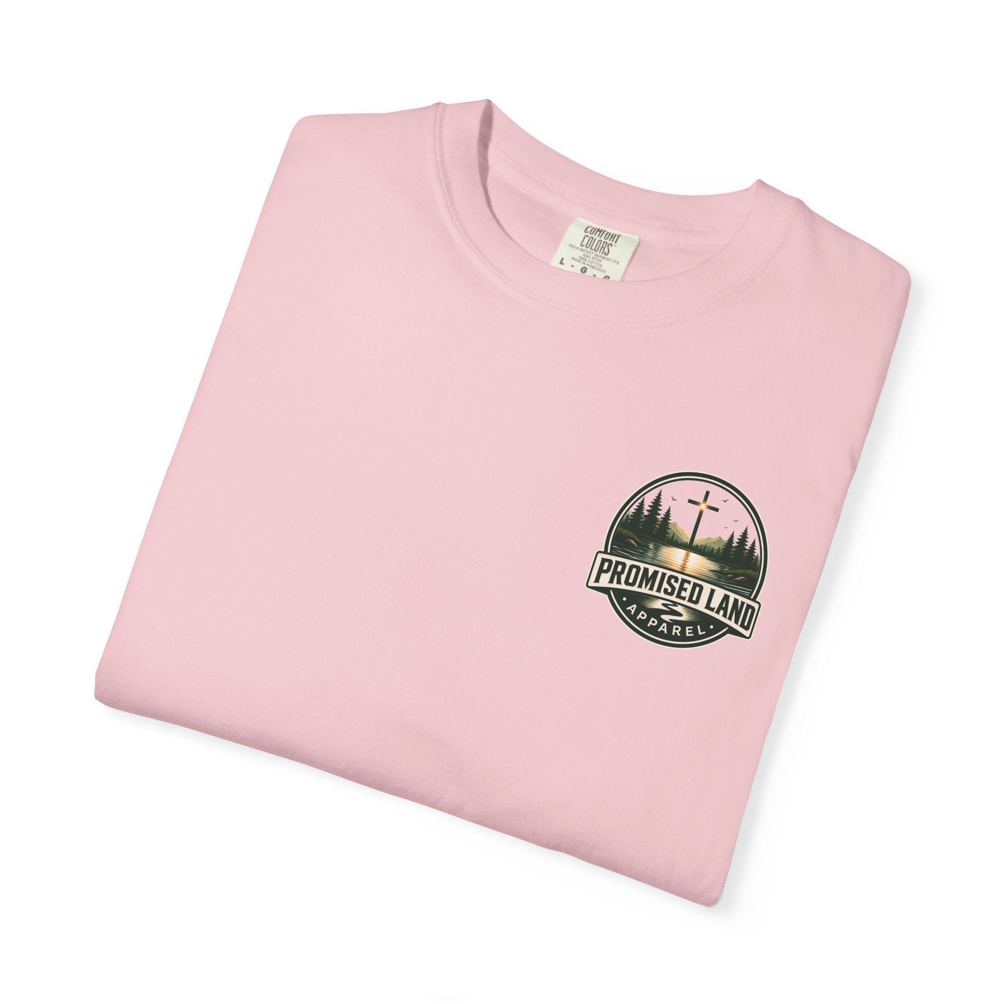 Promised Land T-Shirt — Faith-Inspired Sunset Graphic Tee (Proverbs 3:5)