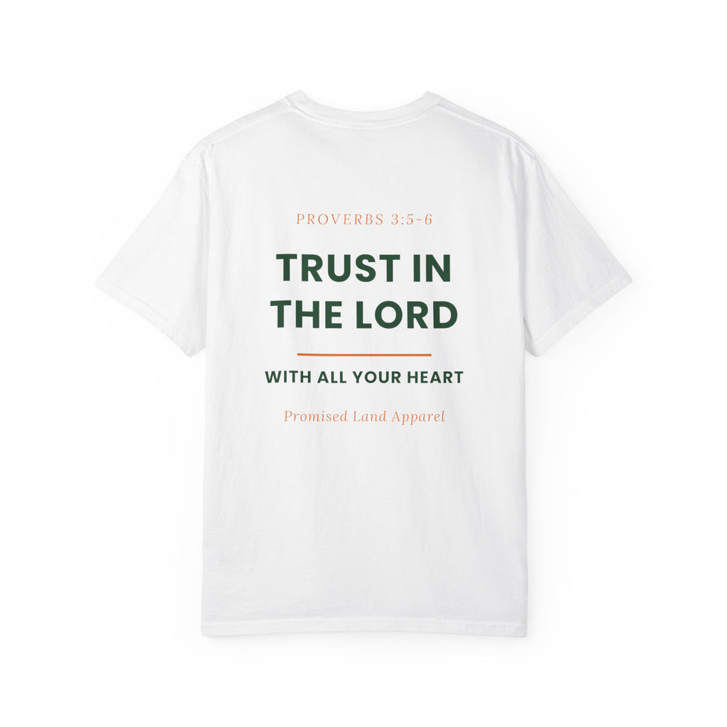 Trust in the Lord T-Shirt — Proverbs 3:5-6 Inspirational Christian Tee