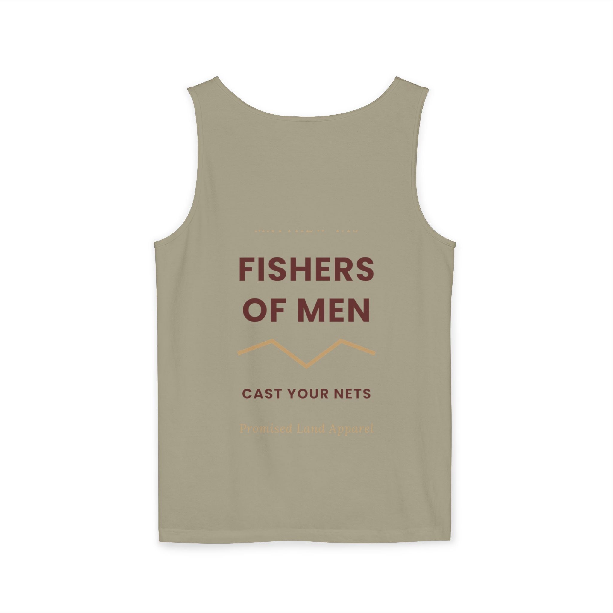 Give Thanks Tank Top — “Fishers of Men” Faith Graphic Tank