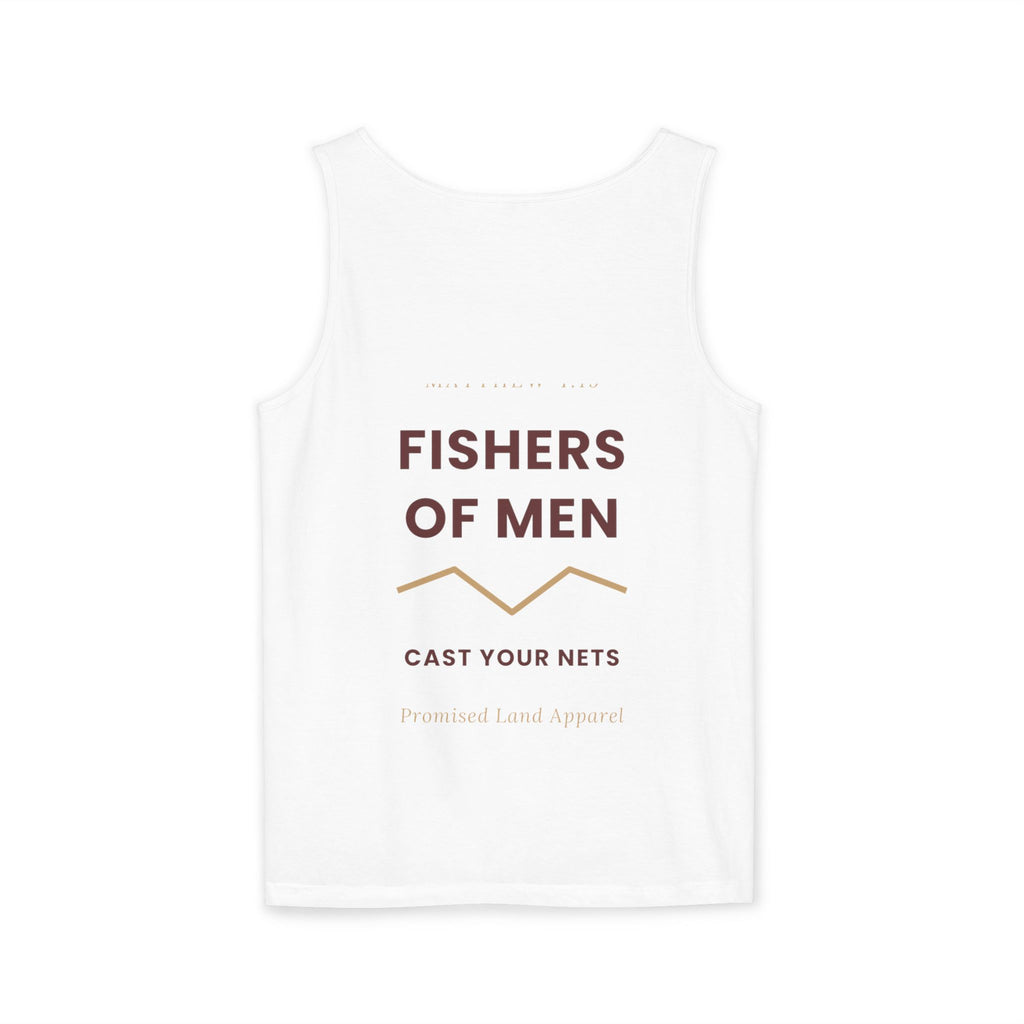 Give Thanks Tank Top — “Fishers of Men” Faith Graphic Tank