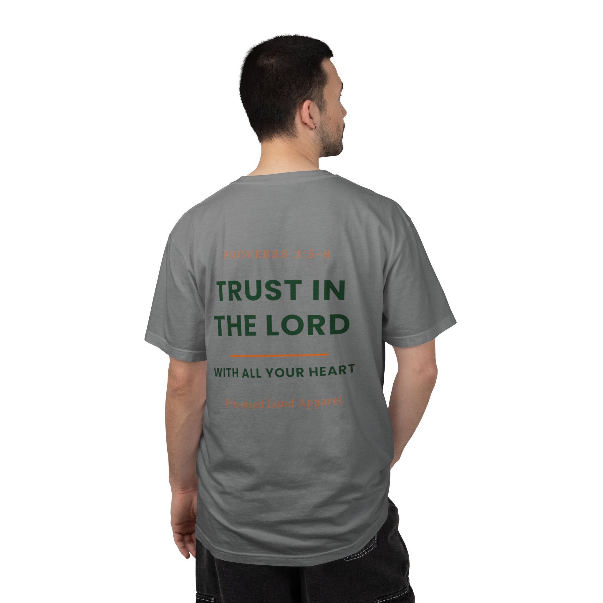 Trust in the Lord T-Shirt — Proverbs 3:5-6 Inspirational Christian Tee